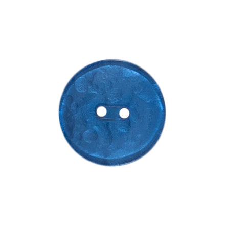 4 navy round pearlescent Milward 2 hole buttons on a card