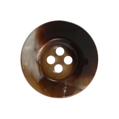 4 pearly tortoiseshell effect buttons on a Milward card