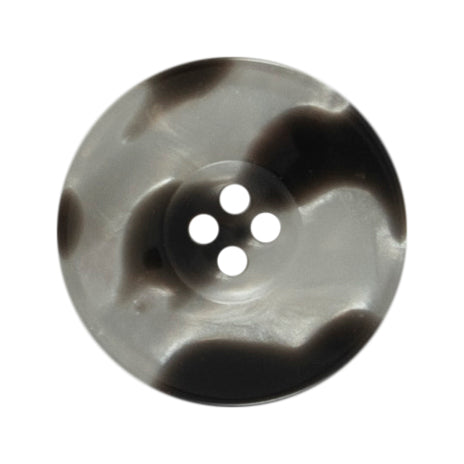 2 smoky tortoiseshell effect buttons on a Milward card