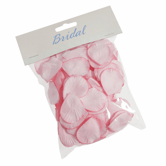 Pale Pink Bio Paper Rose Petals - 3 x 4cm (Pack of 200)