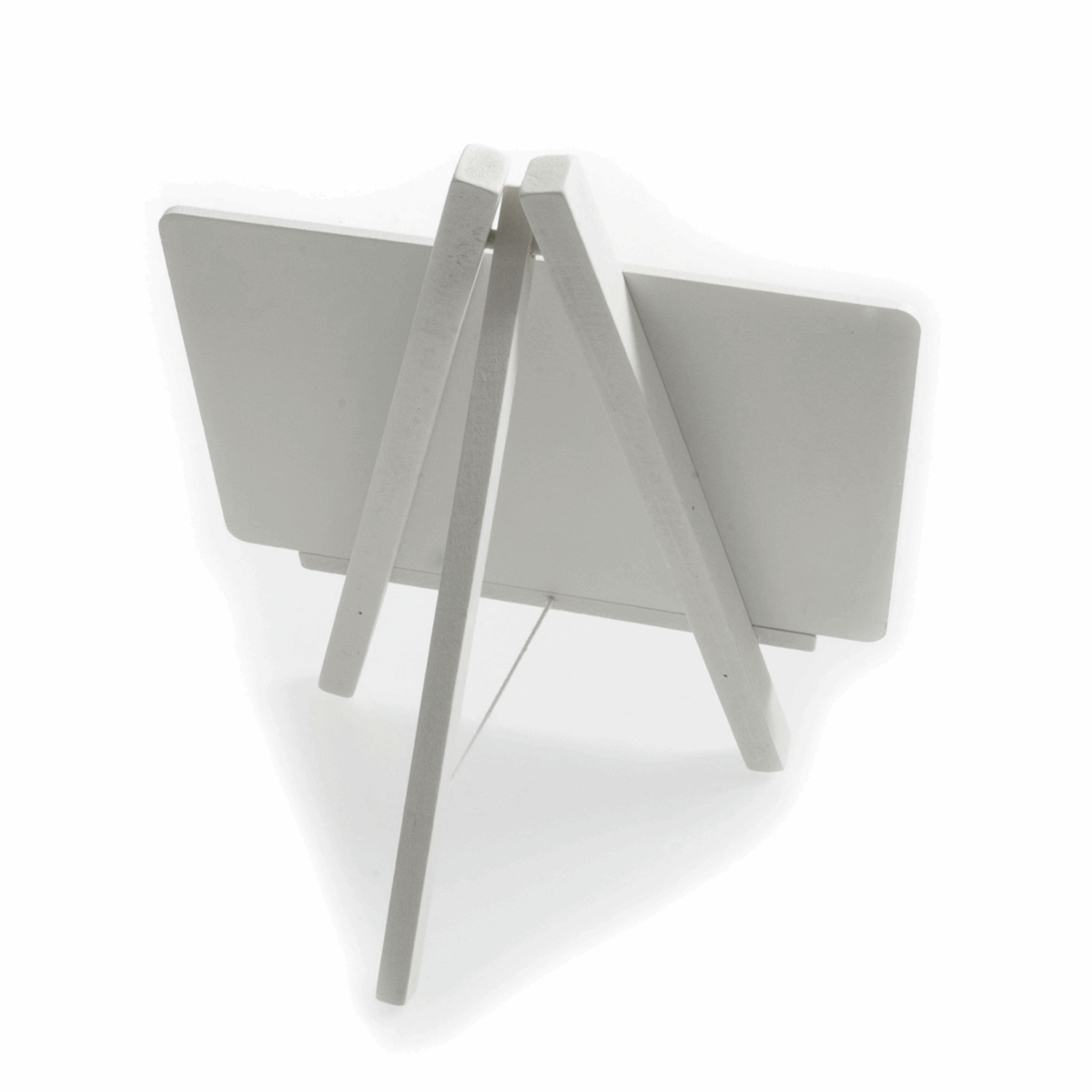 Rectangle Black Board Sign with White Easel (Pack of 4)