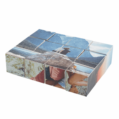 Wooden Table Decoration Blocks - 2.5cm x 2.5cm x 2.5cm (Pack of 12)