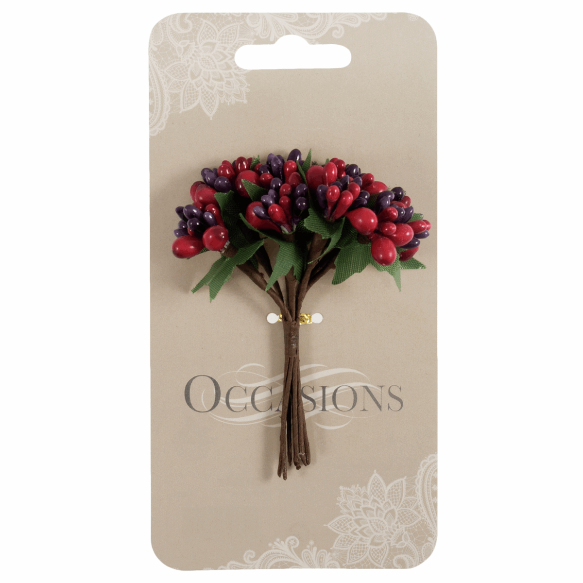 Mixed Berries Pick (Pack of 8 Stems)