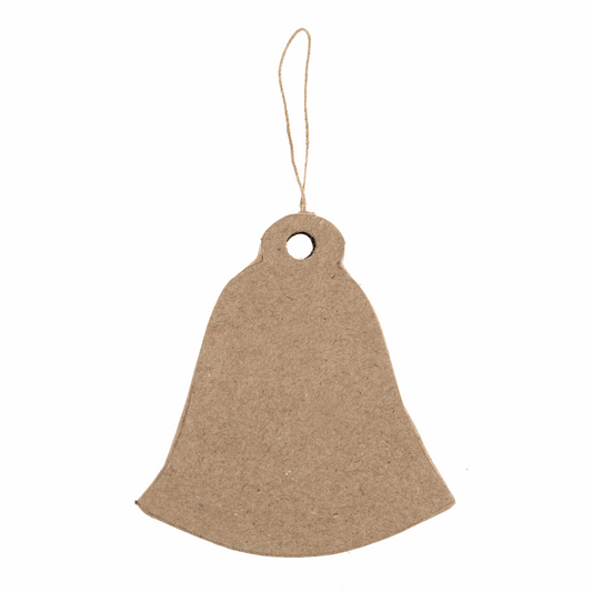 Hanging Papier Maché Bell Decoration