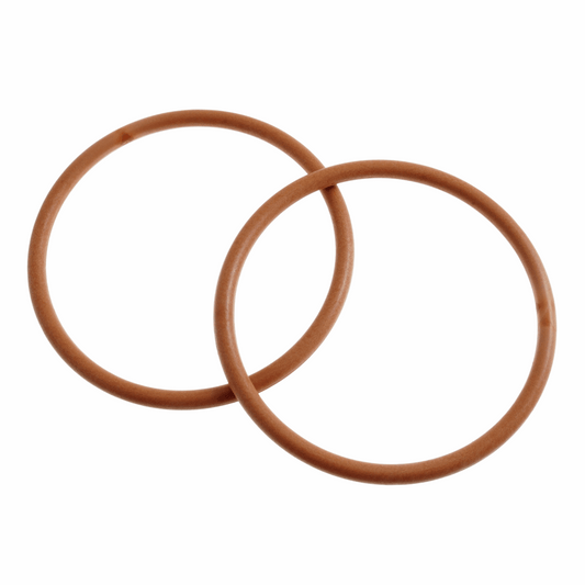 Round Bag Handles - 4.5inch Light Brown