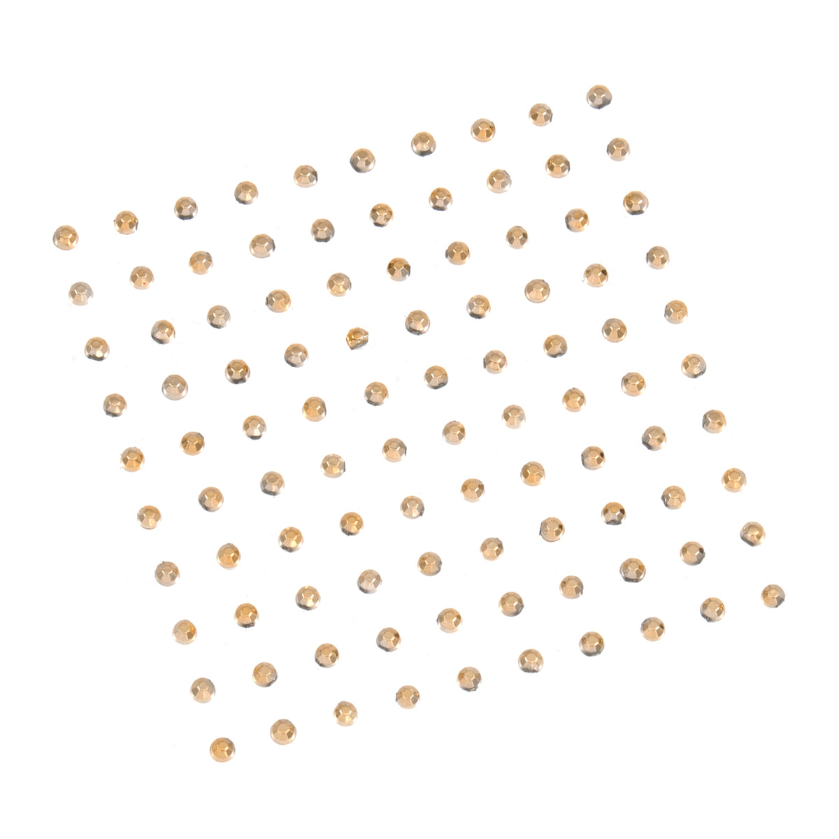 Pack of small gold 2mm diamantes