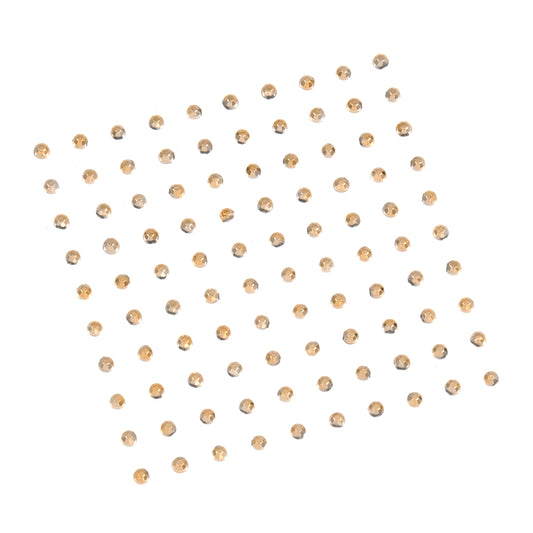 Pack of small gold 2mm diamantes