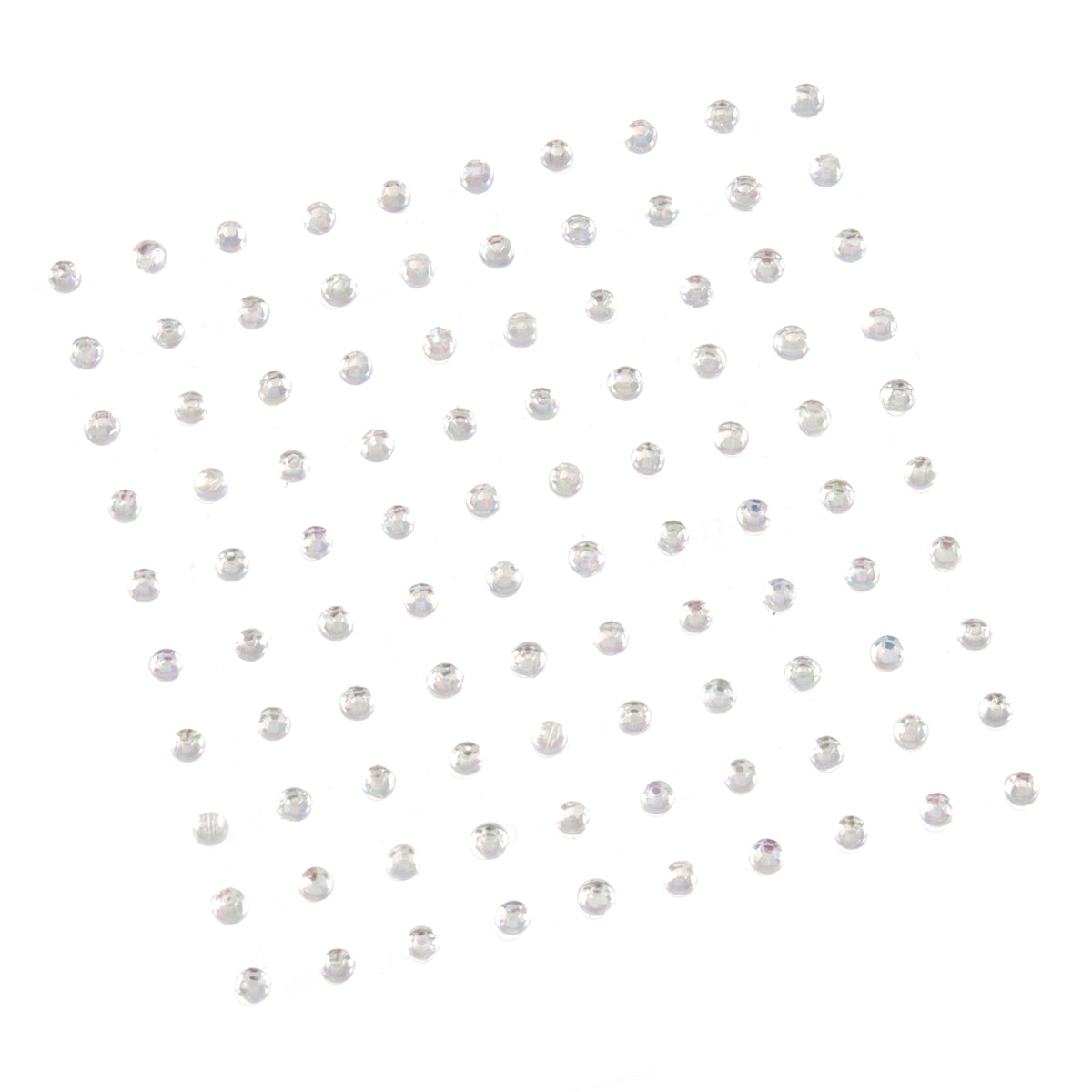 Pack of small iridescent 2mm diamantes