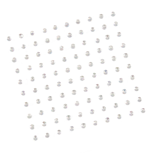 Pack of small iridescent 2mm diamantes