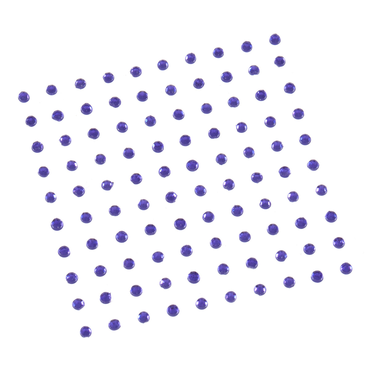 2mm purple diamantes