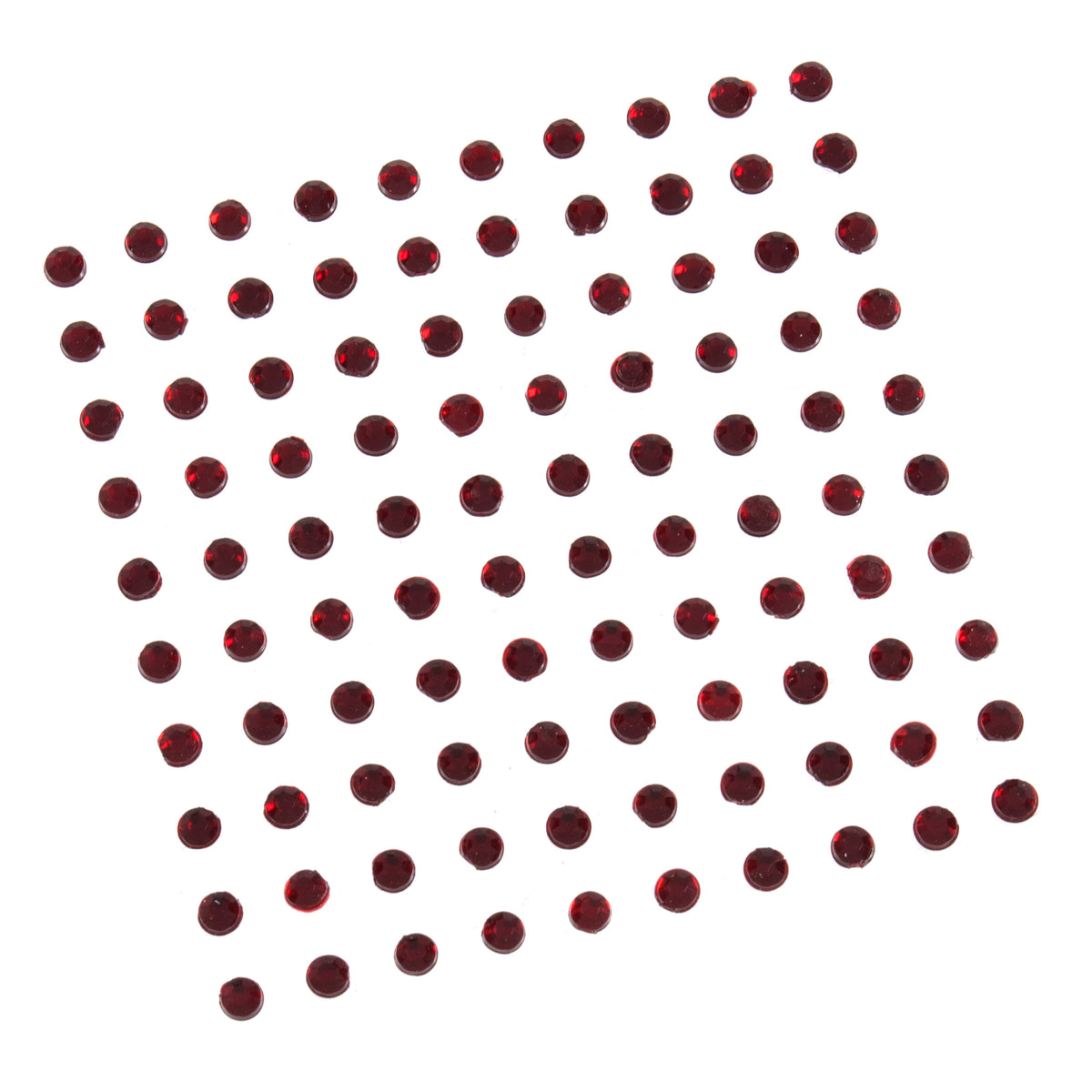 3mm burgundy diamantes