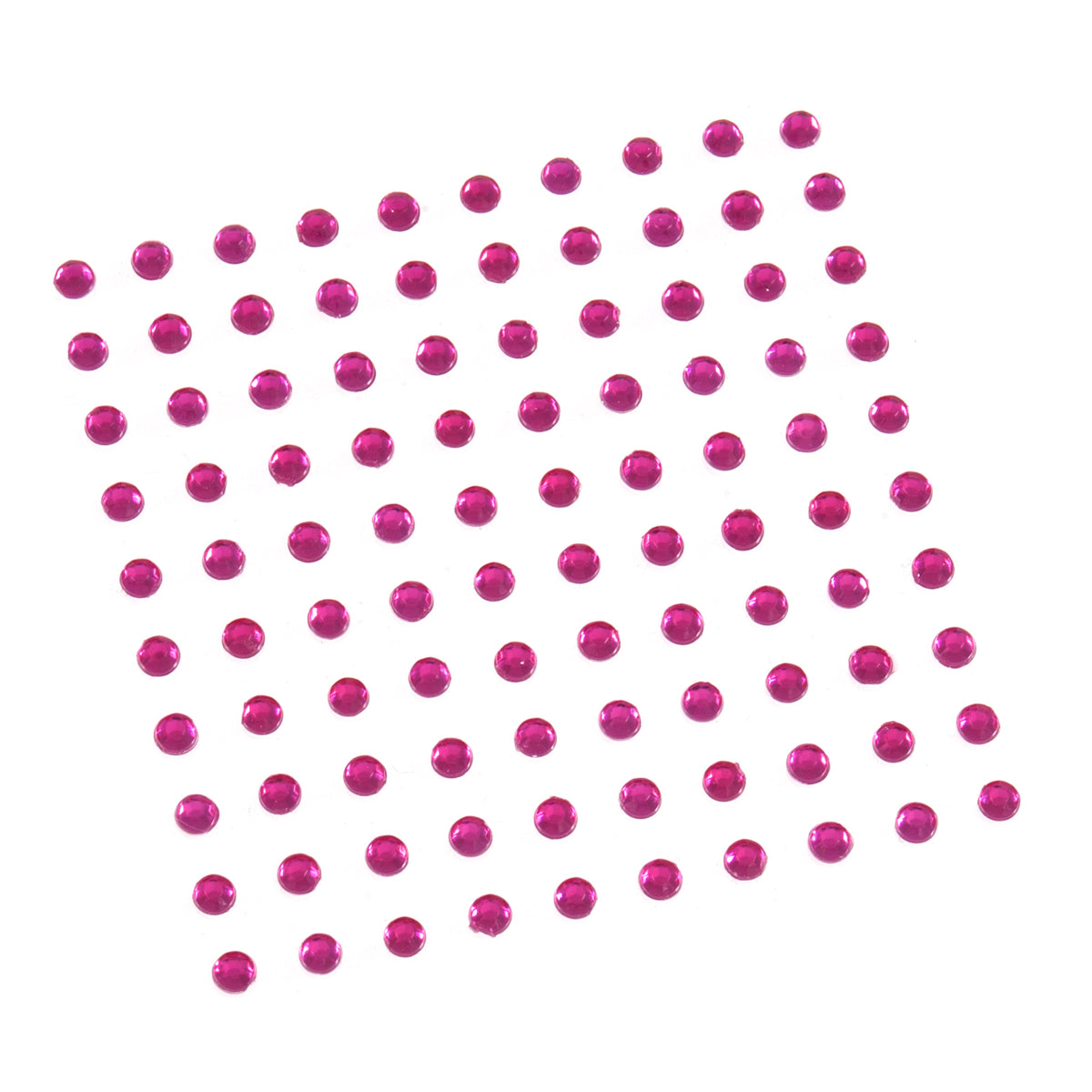 3mm fuchsia diamantes
