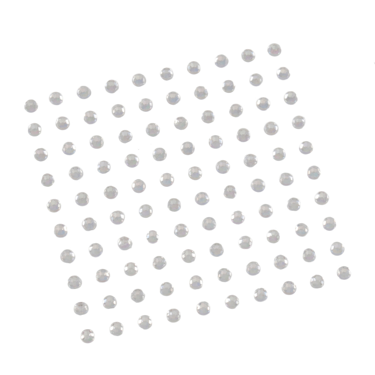3mm iridescent clear diamantes