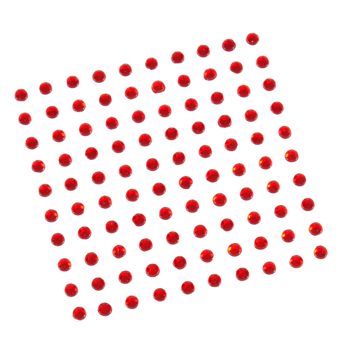 3mm red diamantes