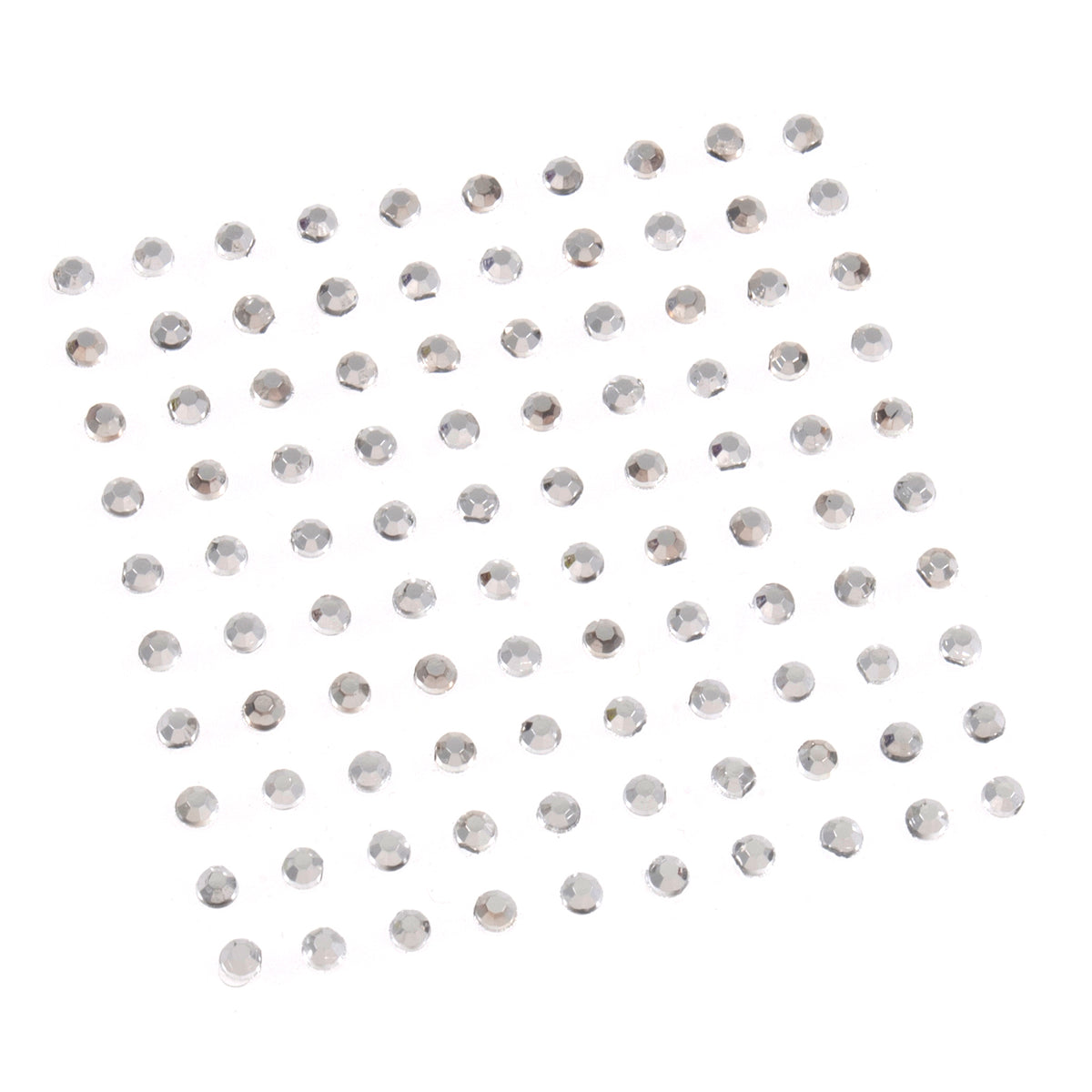3mm silver diamantes