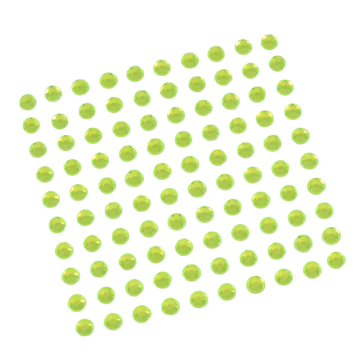 4mm green diamantes