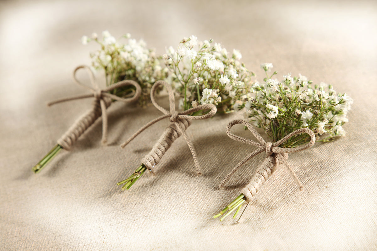 Reel of oatmeal Berisfords twine