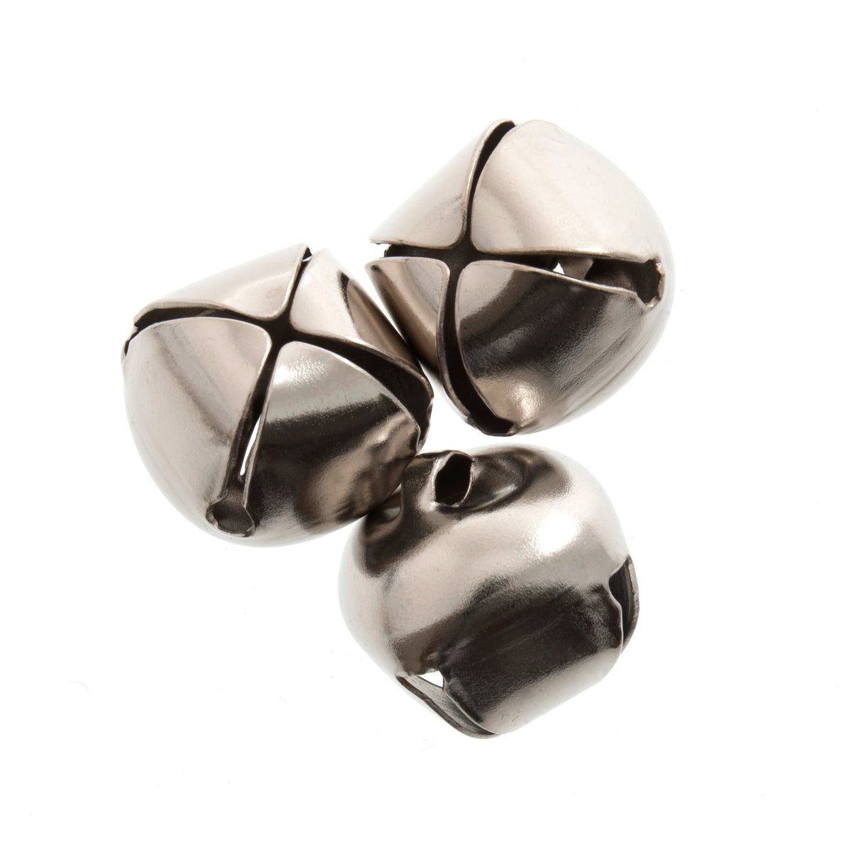 Small silver jingle bells