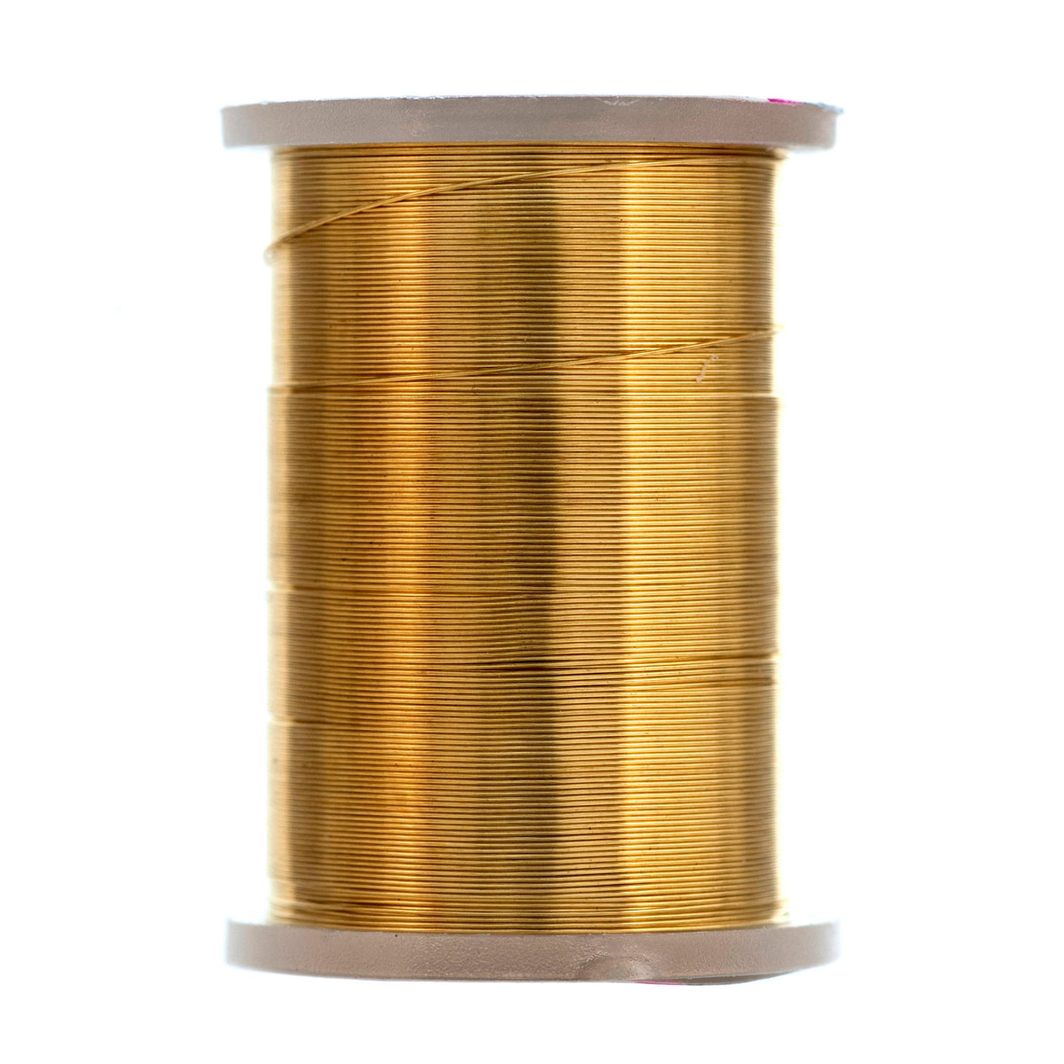 Reel of gold beading wire