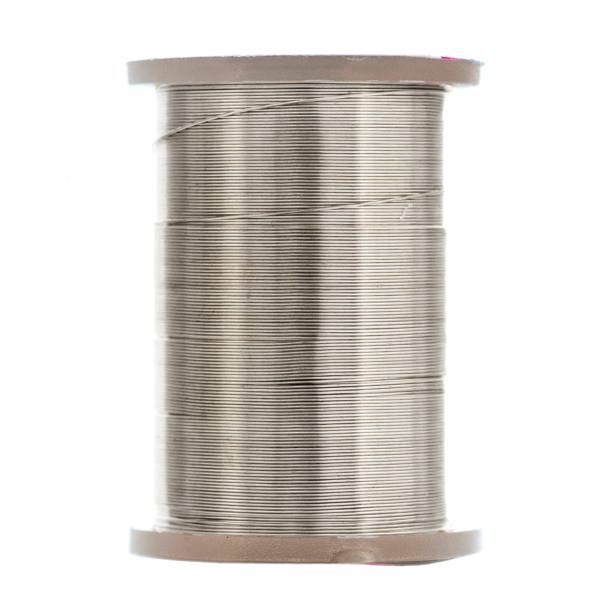 Reel of silver beading wire