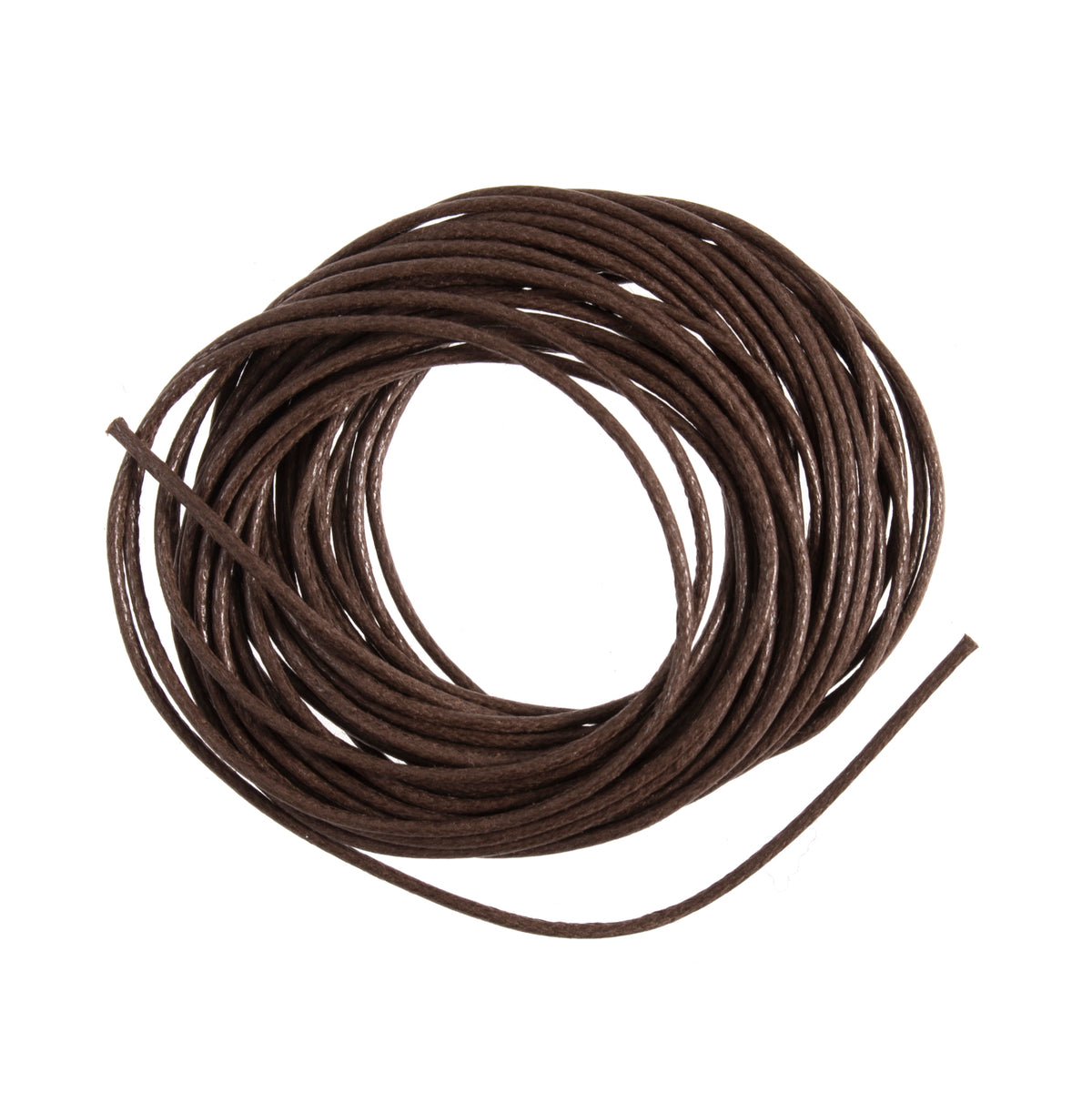 Length of brown thonging cord