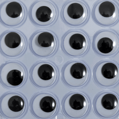 Trimits Stick-On Toy Eyes - Googly 15mm (Pack of 32)