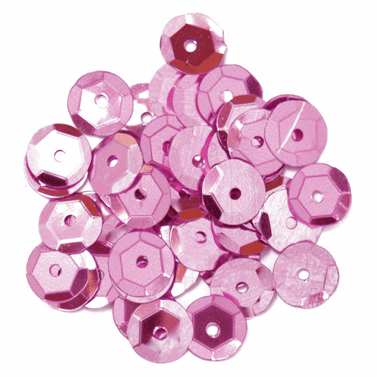 Trimits Pink Cup Sequins - 8mm