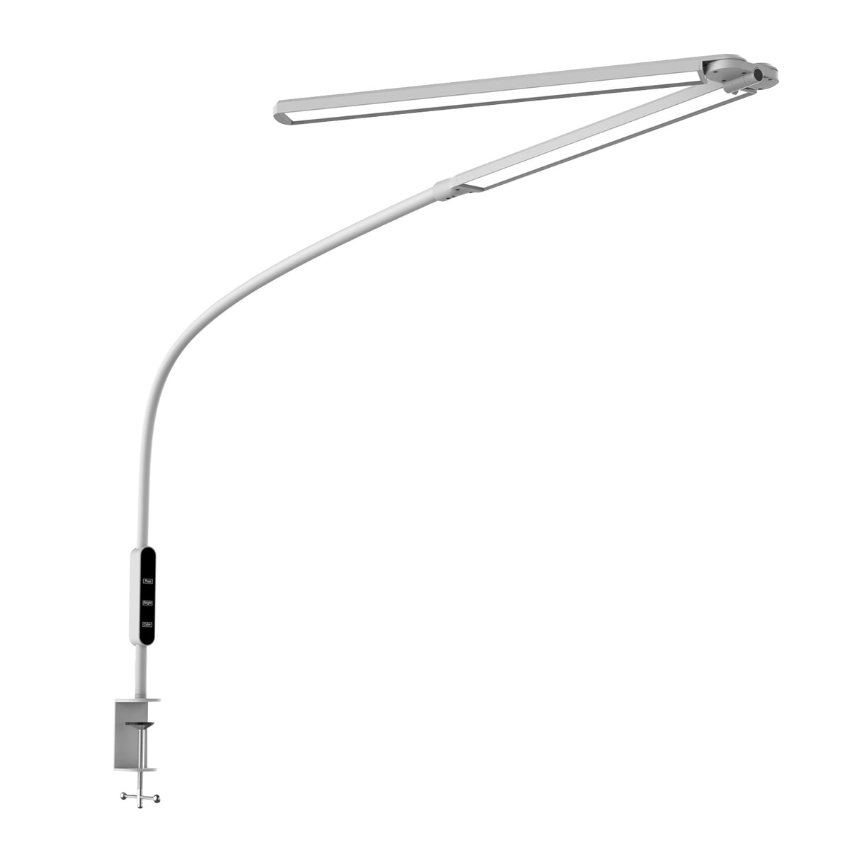 PURElite Astra Twin clamp lamp with two light heads