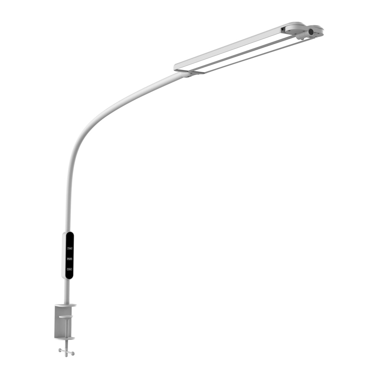 PURElite Astra Twin clamp lamp with two light heads