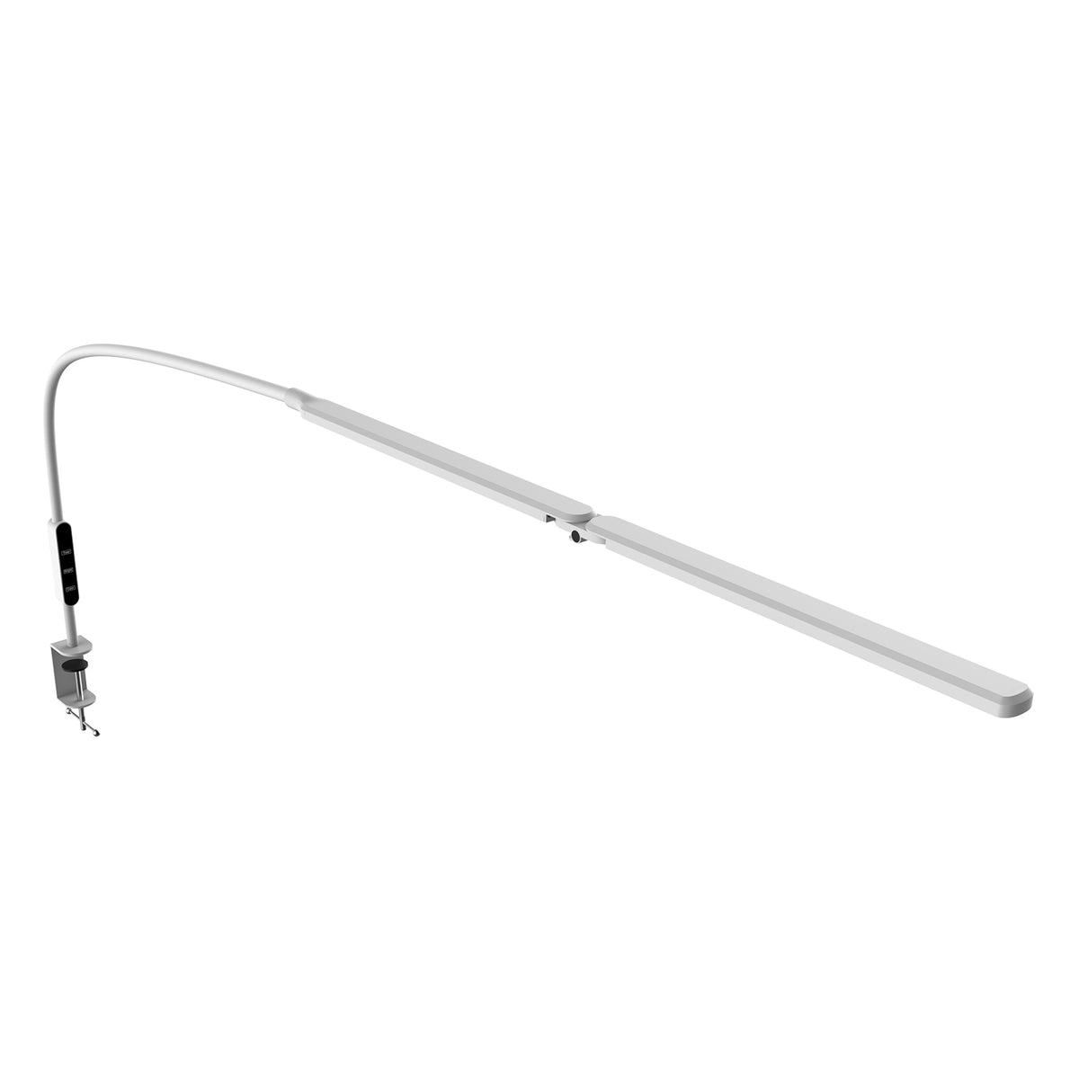 PURElite Astra Twin clamp lamp with two light heads
