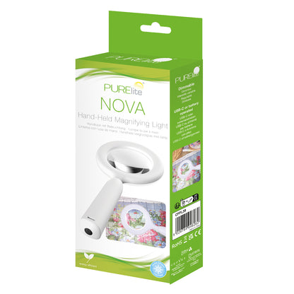 PURElite Nova hand-held magnifying light