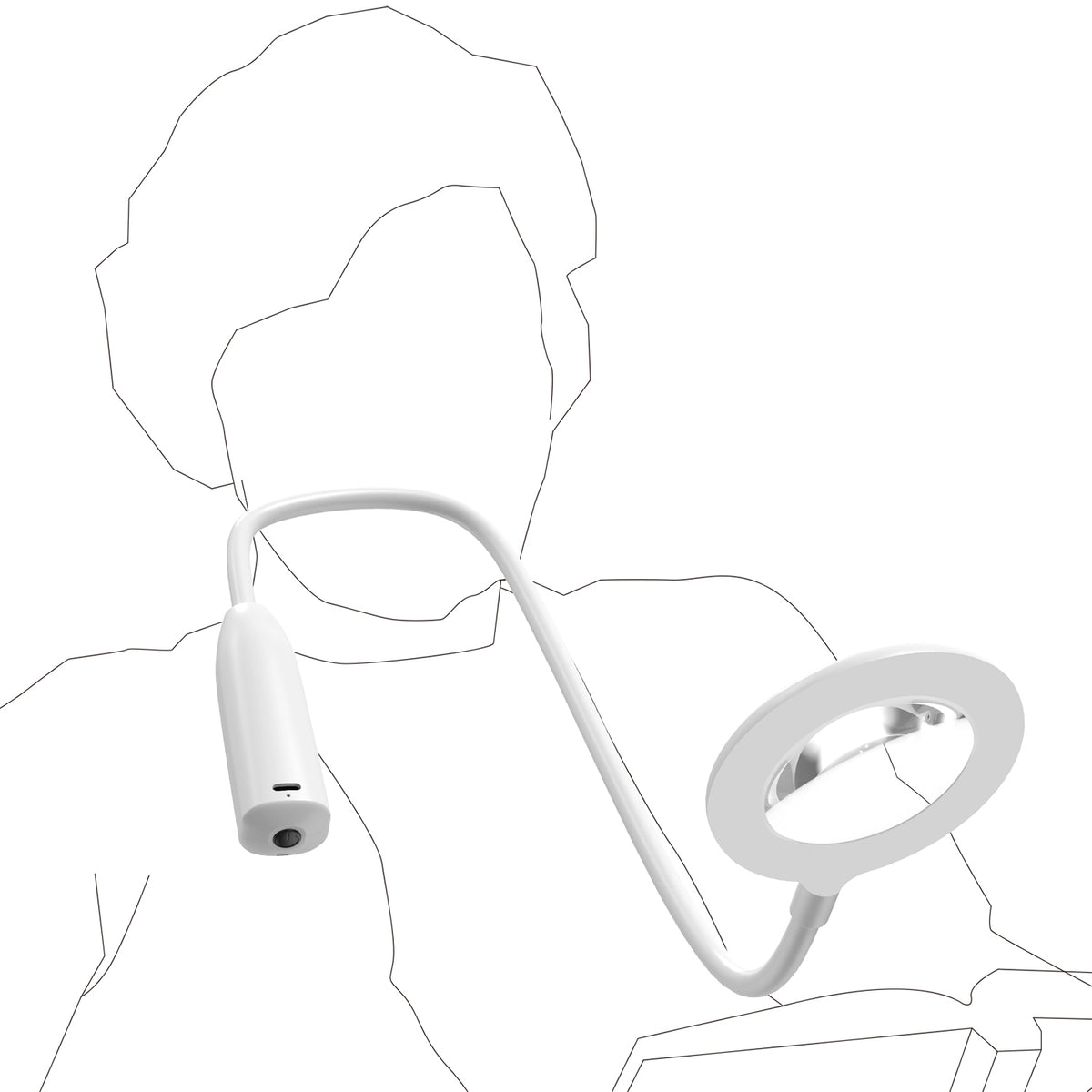 PURElite Cobra gooseneck magnifying light