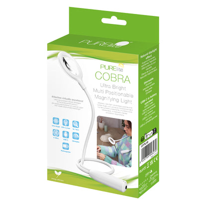 PURElite Cobra gooseneck magnifying light
