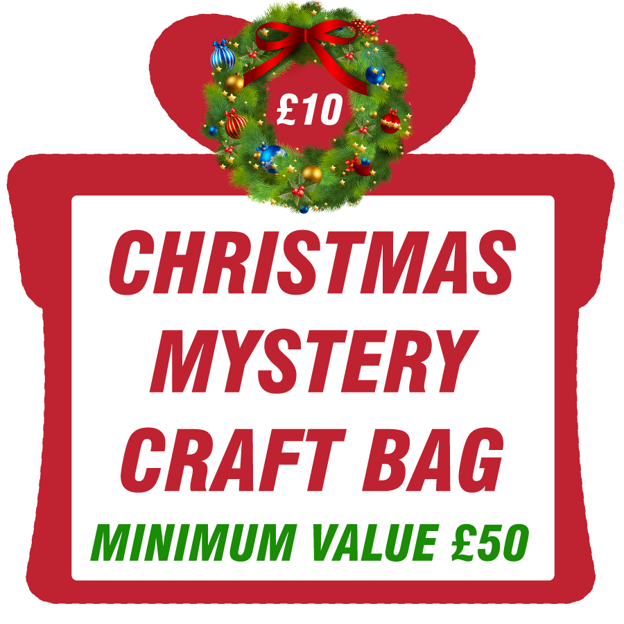 Christmas Mystery Craft Bag worth £50+