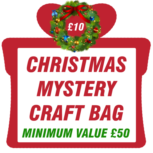 Christmas Mystery Craft Bag worth £50+