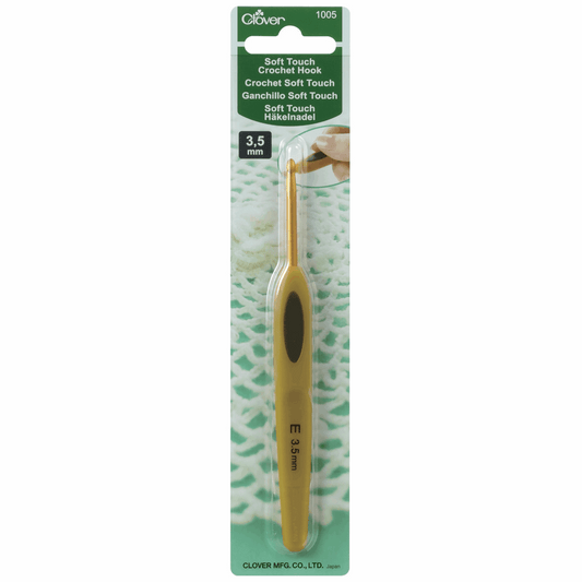 Clover Soft Touch Crochet Hook - 13cm x 3.50mm