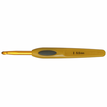 Clover Soft Touch Crochet Hook - 13cm x 5.50mm