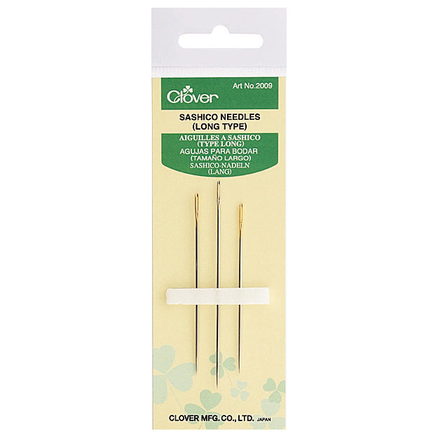 Clover Hand Sewing Needles - Sashico - Long