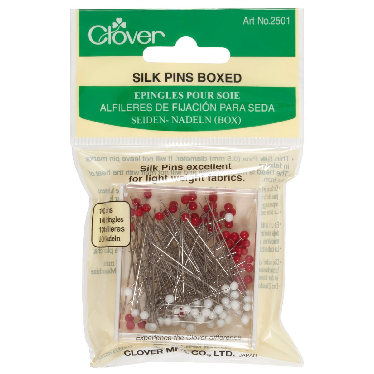 Clover Pins - Silk
