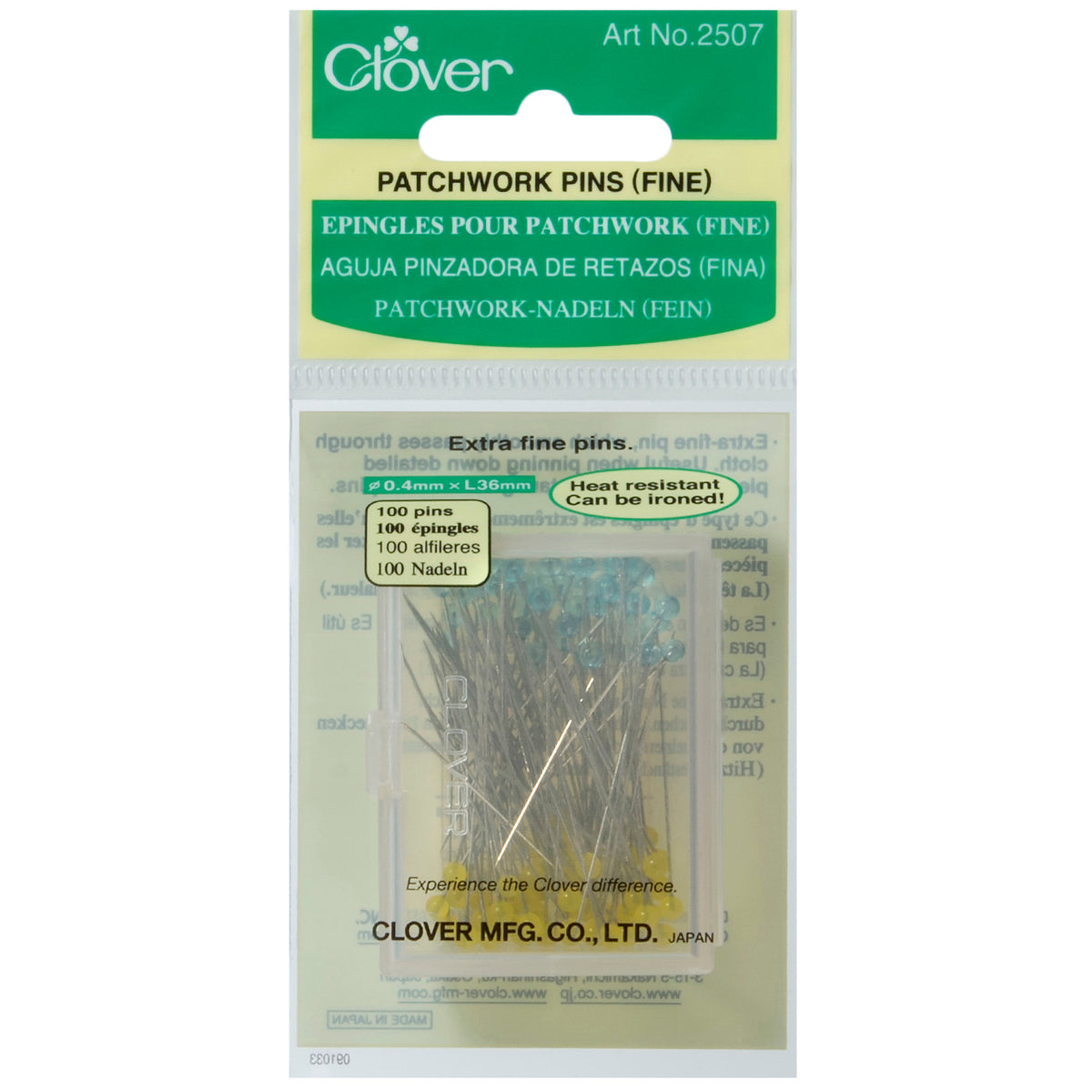 Clover Pins - Patchwork - Fine