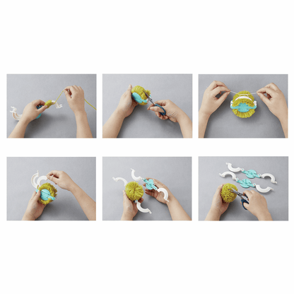 Clover Pom Pom Maker Kit (Set of 4 Sizes)
