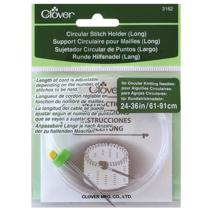 Clover long circular stitch holder