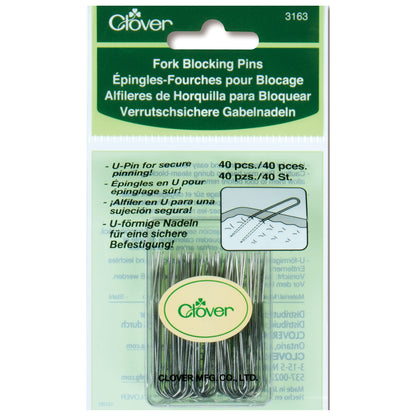 Box of Clover fork blocking pins