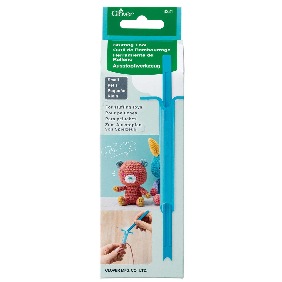 Clover small syringe stuffing tool