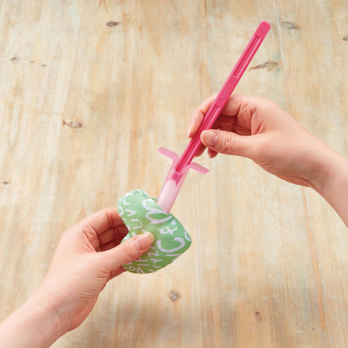 Clover large syringe stuffing tool
