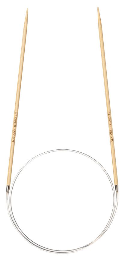 Clover Takumi Pro bamboo circular knitting needle 60cm 2.75mm in packaging