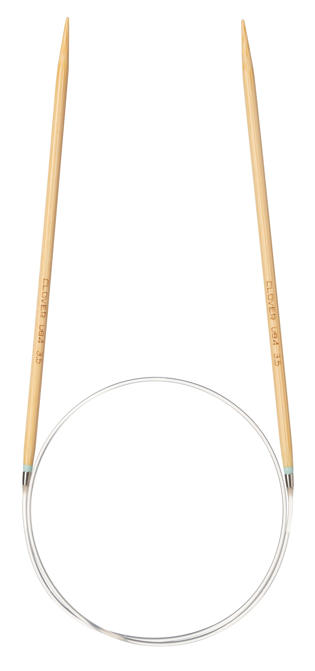 Clover Takumi Pro bamboo circular knitting needle 60cm 3.5mm in packaging