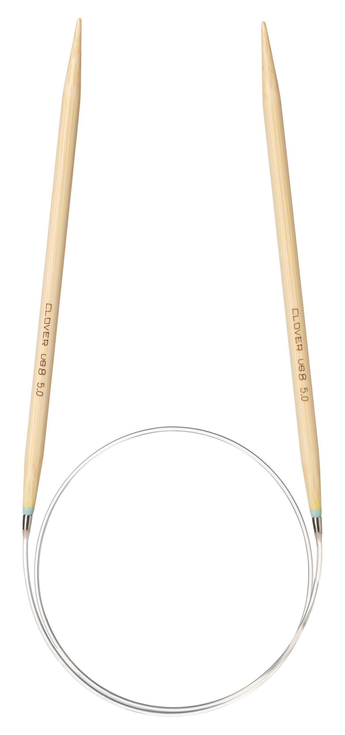 Clover Takumi Pro bamboo circular knitting needle 60cm 5mm in packaging