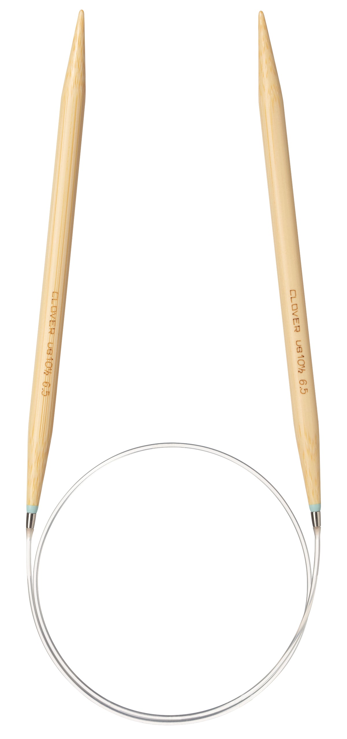 Clover Takumi Pro bamboo circular knitting needle 60cm 6.5mm in packaging