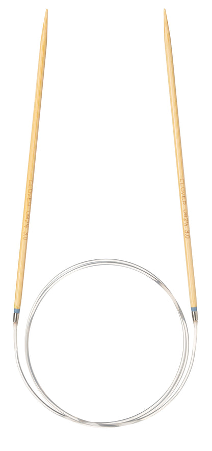 Clover Takumi Pro bamboo circular knitting needle 80cm 3mm in packaging